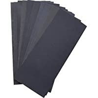 Abrasivo Seco Mojado Impermeable Hojas de Papel de Lija Grit Surtidos de 400-600-800-1000-1200-1500 para Muebles…